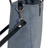Kabelka Ruby MANA MANA Šedá/Černá kůže