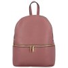 Batoh kožený Růžový
