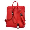 Batoh kožený Červený