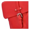 Batoh kožený Červený