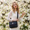Crossbody kabelka černá Elegant