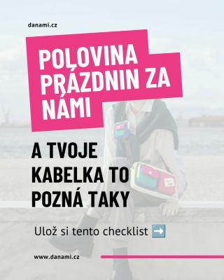 Půlka prázdnin skoro za námi Znáš to. Písek všude, taška zapatlaná od krému, zip co se začal sekat. Než vyrazíš na...