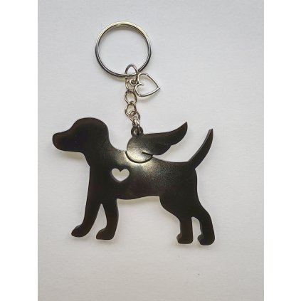 Klíčenka pejsek andílek 1