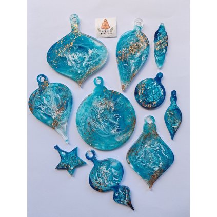 Sada vánočních ozdob 45