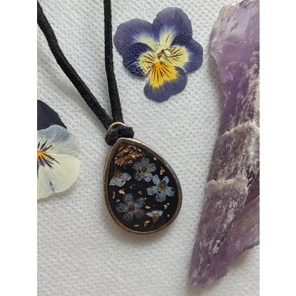 Náhrdelník s Pomněnkami