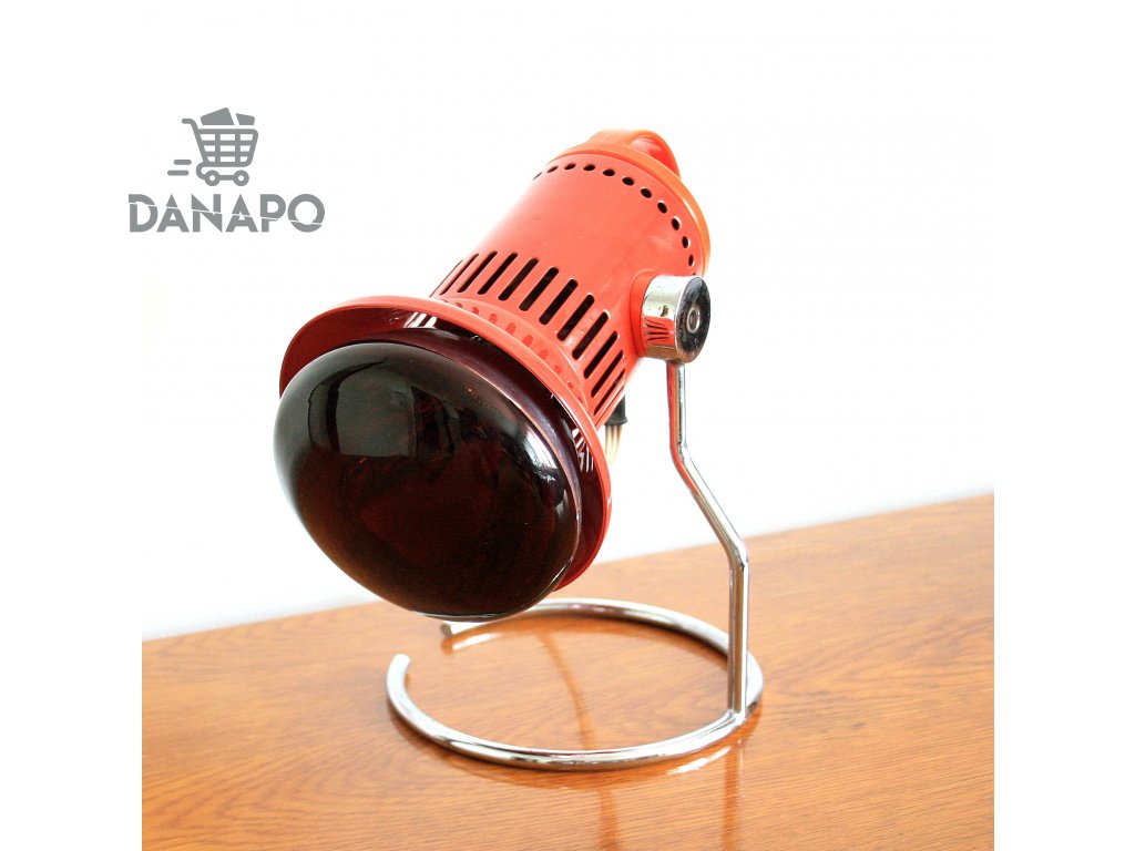 vintage infrared desk lamp by chirana czechoslovakia 1970s[1]