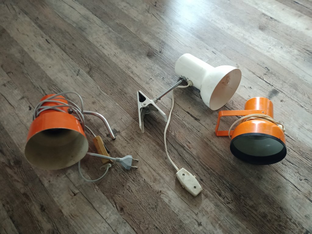 Retro stará lampa lampička vintage