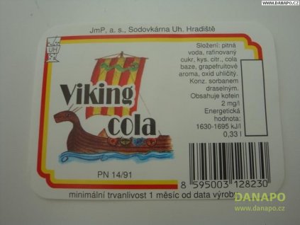 34003 limo etiketa viking cola sodovkarna uh hradiste