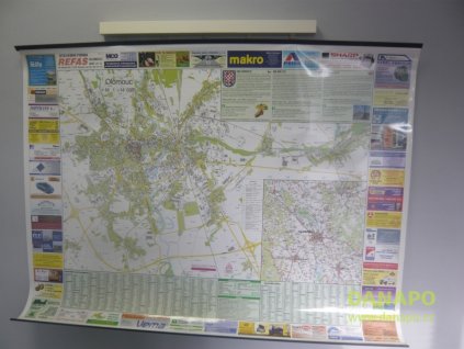 35002 nastenna mapa mesta olomouc 1 14000 1125x870mm