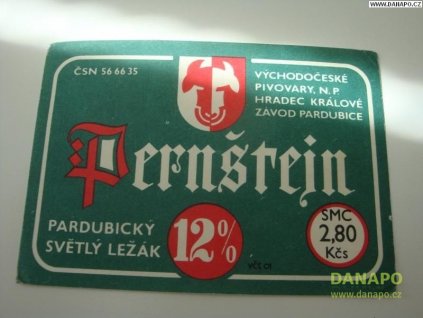 37135 pivni etiketa pernstejn 12pr svetly lezak