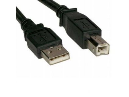 40306 2 usb kabel k tiskarnam propojovaci a b cerny