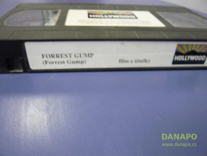 40594 vhs kazeta original forrest gump s titullky 1995