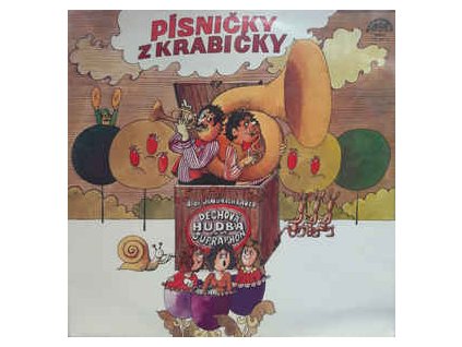 LP Dechová Hudba Supraphon ?– Pisničky z Krabičky 1979