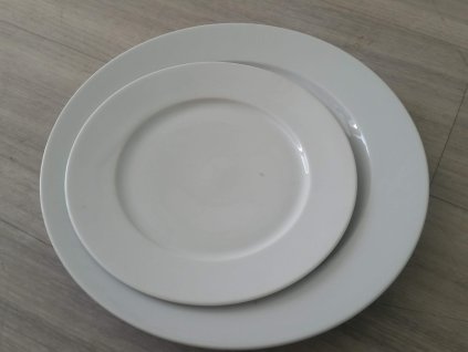 Porcelánový talíř značeno Thun o19 a o25cm