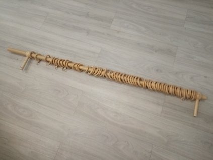 Garnýž dřevěná borovice 120cm