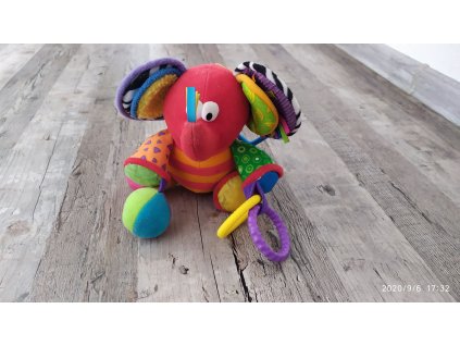 Lamaze Tomy plyšový slůně na zavěšení