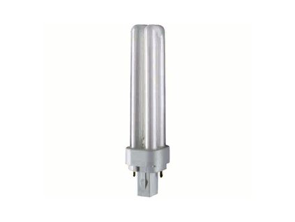 Úsporná žárovka OSRAM DULUX D 10 W/830, 10W, 64V, G24d-a