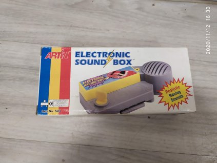 Vintage příslušenství pro autodráhu - ARTIN Electric Sound box