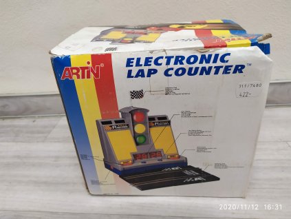 Vintage příslušenství pro autodráhu - ARTIN Electronic Lap Counter