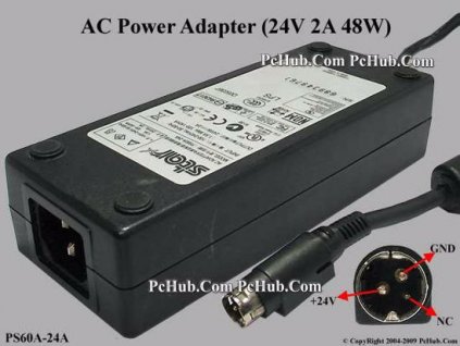 0043852 Others Brand Star Micronics AC Adapter 20V Above PS60A 24A b 43852 550[1]
