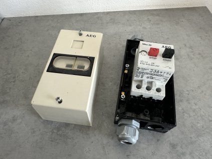 AEG motorový ochranný spouštěč / spínač Mbs 25