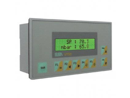 Operátorský LCD ESA panel VT50 - VT05000000 vstup: 18-32 VDC 5W