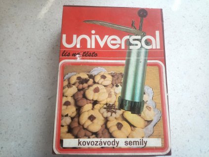 Lis na těsto - UNIVERSAL + návod, vyrobeno Czechoslovakia