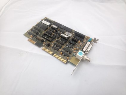 RETRO síťová karta UMC Ether Board 16 V1.31 BNC 16bit ISA
