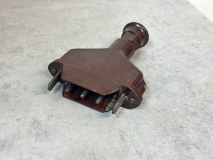 Retro Svit čápová zásuvka plochá  4P  Vidlice plochá 380V/15A