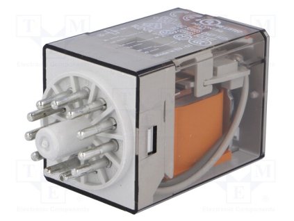 Elektromagnetická relé Finder 60.13.8.230 230 V/AC 10 A 3PDT