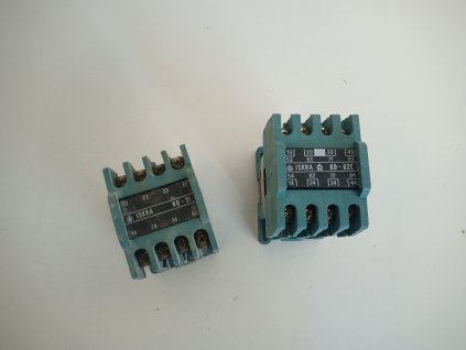 Starý stykač ISKRA K0-22 K0-31 K0-44E K0-53 20A cívka 220V