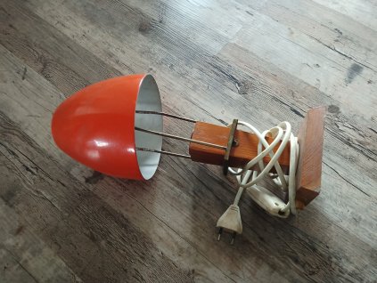 Retro stará lampa oranžová Lipta 348/39 - Liptovský Mikuláš