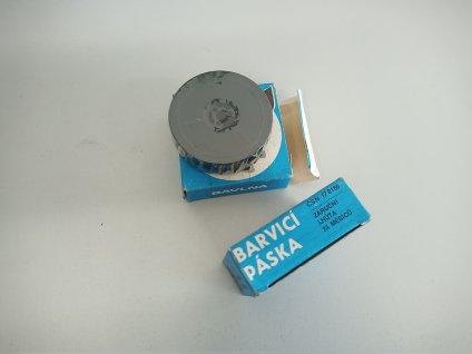 Originální barvící páska GAMA do psacího stroj 13mmx10m černá / červená - černá