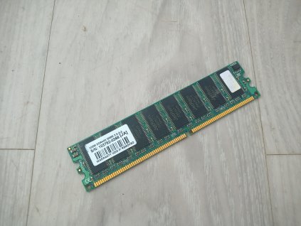 Operační paměť JetRam DIMM 256MB DDR 400MHz 2,5-3-3