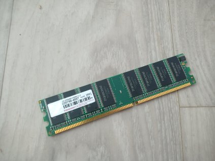 Operační paměť Transcend DIMM 1GB DDR 400MHz CL3 Standard (TS128MLD64V4J)