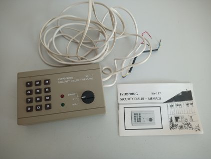 Retro EZS Telefonní komunikátor SA-117 CS - telefonní automat