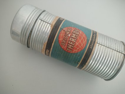 Retro originální stará termoska - Original THERMOS VEB