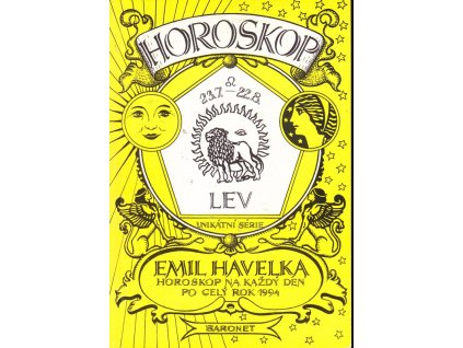 Horoskop na každý den po celý rok 1994 - Emil Havelka
