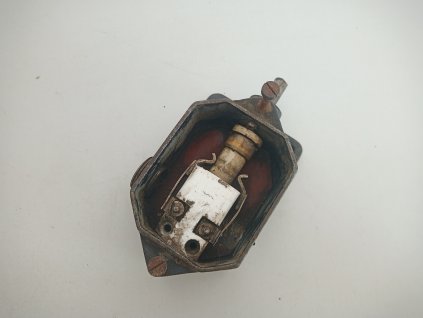 Retro starý koncový mechanický spínač keramický