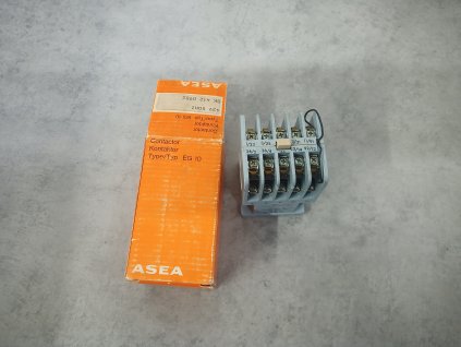 Starý stykač ASEA EG 10 SK 412 0902 cívka 42V 50Hz 48V 60Hz