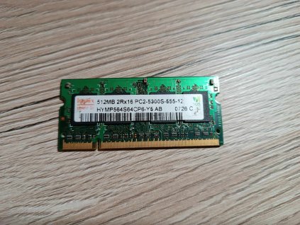 Operační paměť RAM SODIMM Hynix 512MB DDR2 667MHz