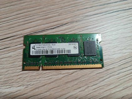 Operační paměť RAM SODIMM Qimonda HYS64T64020HDL-3S-B 512MB DDR2 667MHz