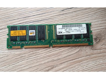 Operační paměť RAM IBM 01K1148 128MB SDRAM 100MHZ