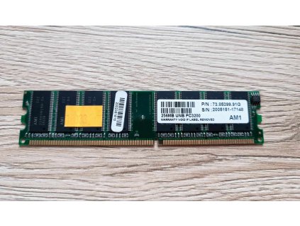 Operační paměť RAM 73.85399.91G 256MB DDR 400MHz