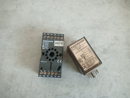 Relé Schrack  MT321110 3P 10A 110VDC 11 pin multimode