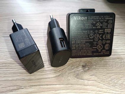 Originální AC Adaptér Nabíječka Sony a Nikon