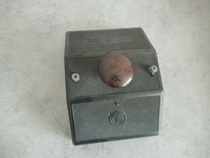 Retro bakelitové STOP tlačítko stiskací odpojovač ČS 45A AC 380V