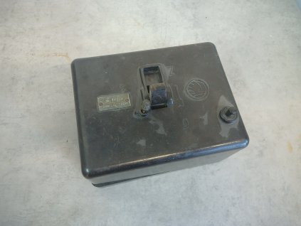 Vintage retro bakelitový jistič vypínač Škoda AVM-31 500V