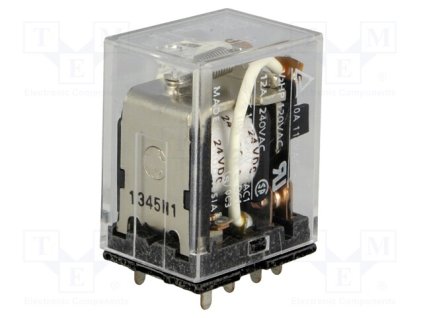Zásuvné relé / elektromagnetické průmyslové relé Omron LY2 24VDC