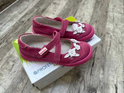 Dívčí baleríny Protetika VIVIEN fuxia (růžová)